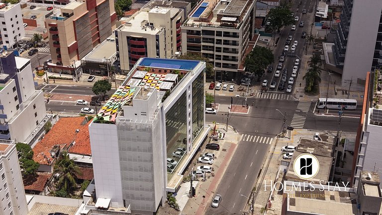 Flat particular com vista-mar no Quality Suites