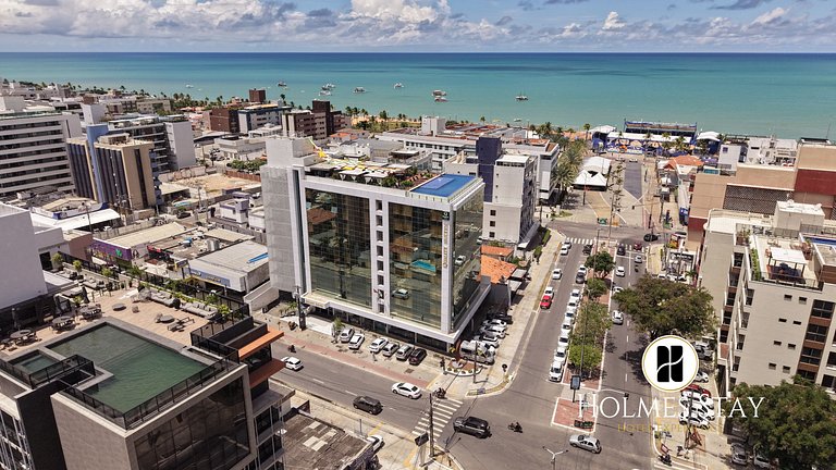 Flat particular com vista-mar no Quality Suites