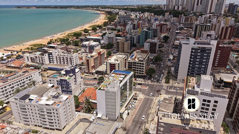 Flat particular com vista-mar no Quality Suites