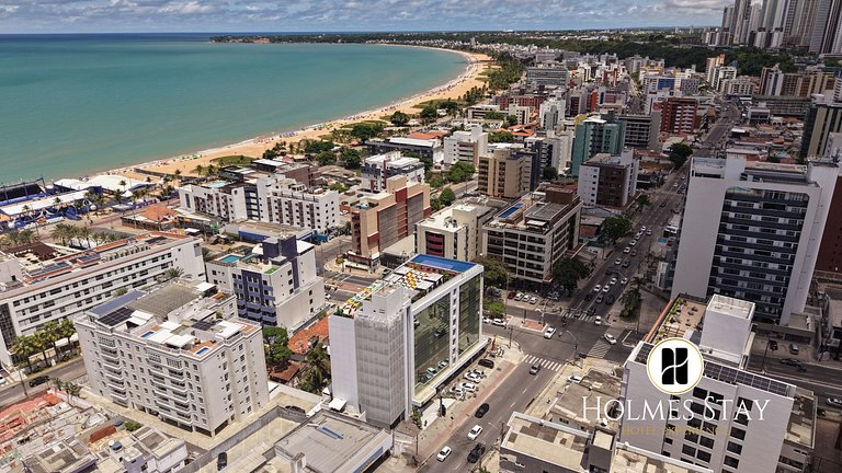 Flat particular com vista-mar no Quality Suites