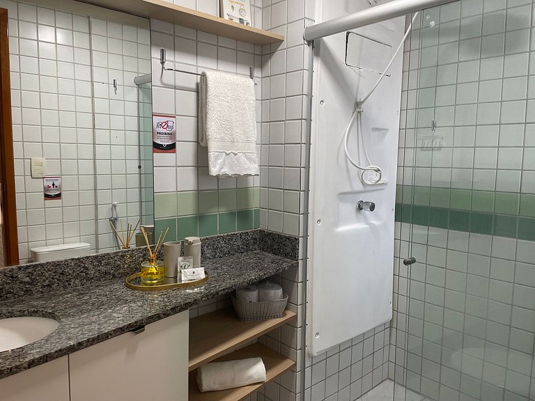2 quartos em Tambaú perto de tudo! AH508