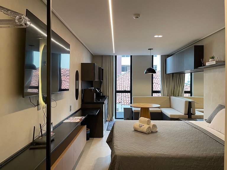 Flat de luxo completo no Acqua Tambau AQIX7