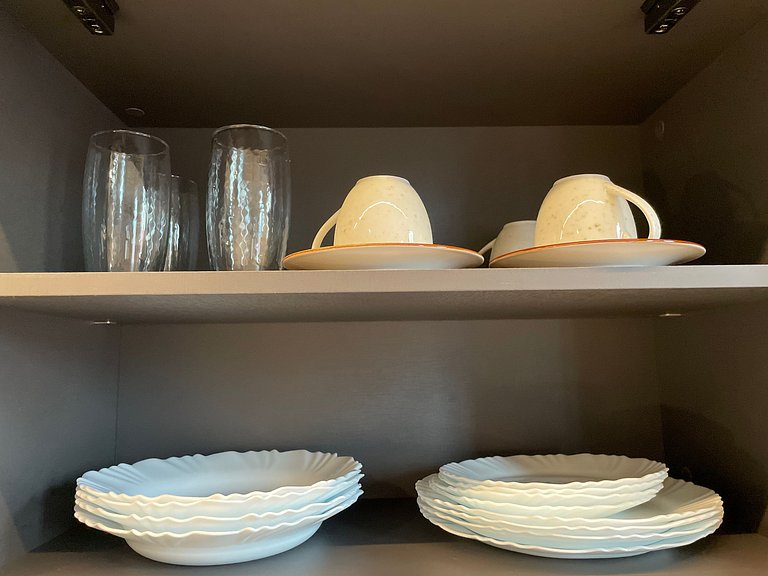 Flat de luxo completo no Acqua Tambau AQ107