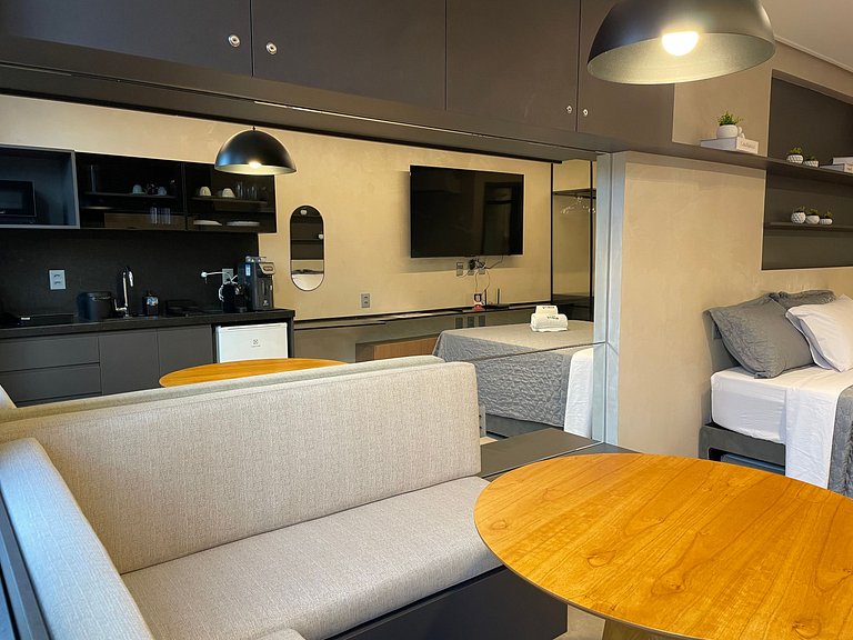 Flat de luxo completo no Acqua Tambau AQIX7