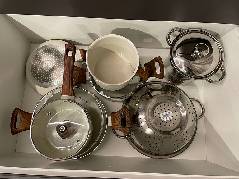 Flat de luxo completo no Acqua Tambau AQ107