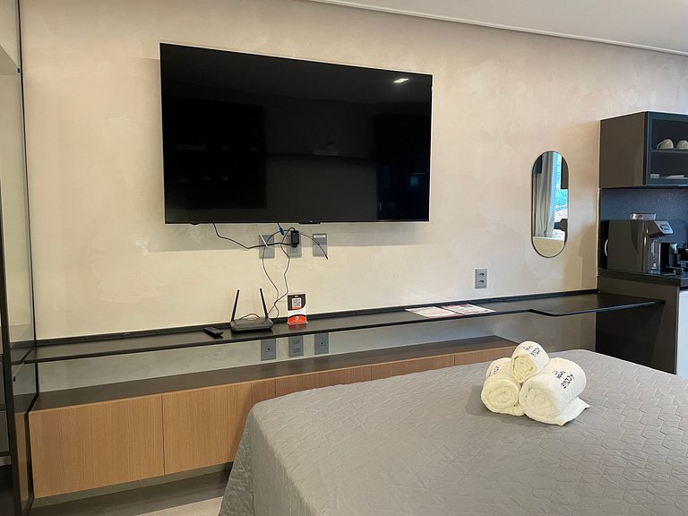 Flat de luxo completo no Acqua Tambau AQIX7