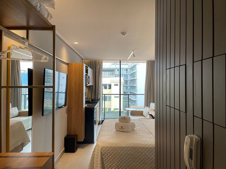 Apartamento de luxo com varanda no Acqua Tambau