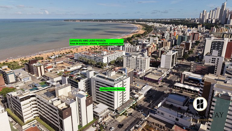 2 quartos em Tambaú perto de tudo! AH508
