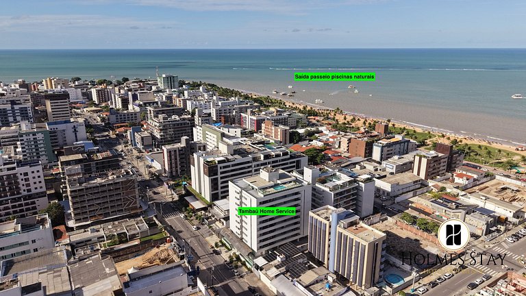 2 quartos em Tambaú perto de tudo! AH508