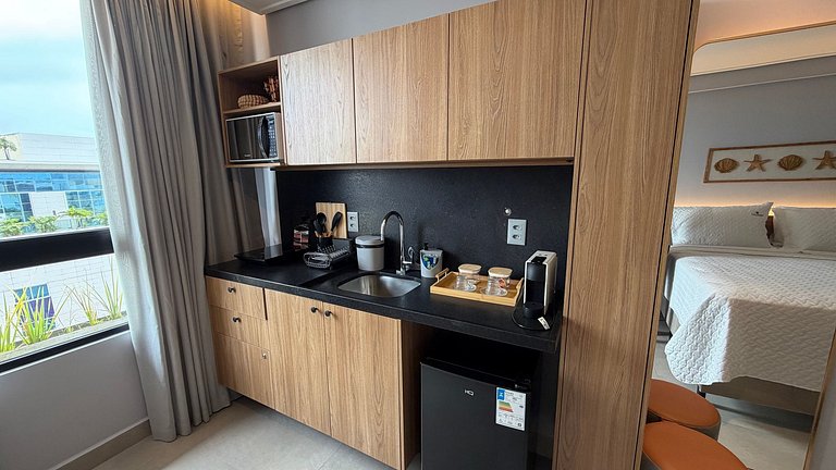 Flat de luxo completo no Acqua Tambau AQ6I7