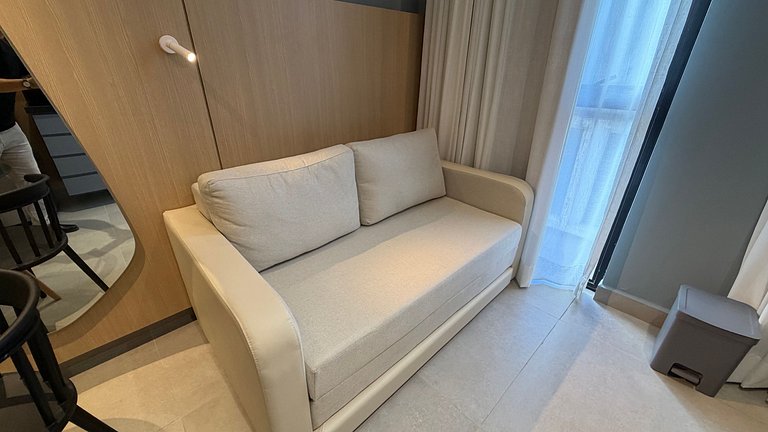 Flat de luxo completo no Acqua Tambau AQ2I5