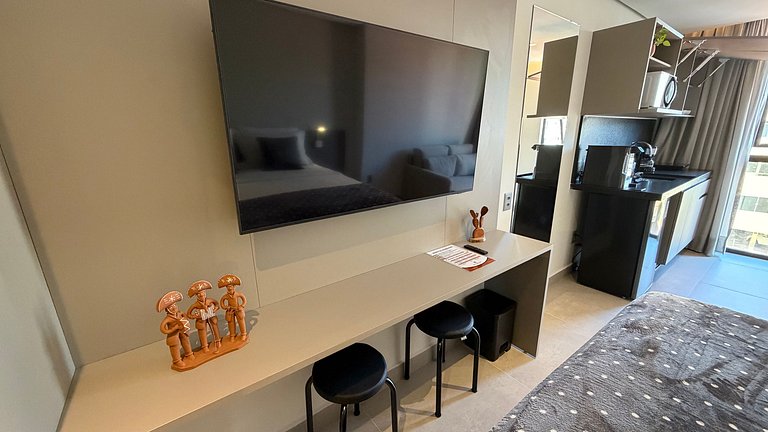 Flat de luxo completo no Acqua Tambau AQ3X1