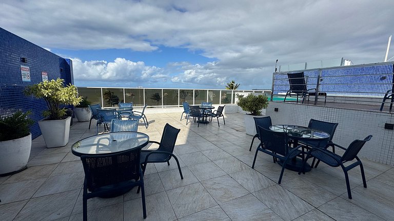 2 habitaciones frente al mar en Tambaú AH402