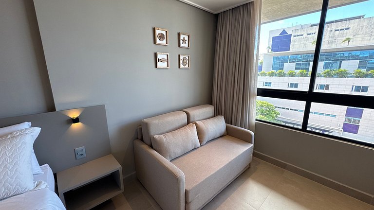 Flat de luxo completo no Acqua Tambau AQ5I5