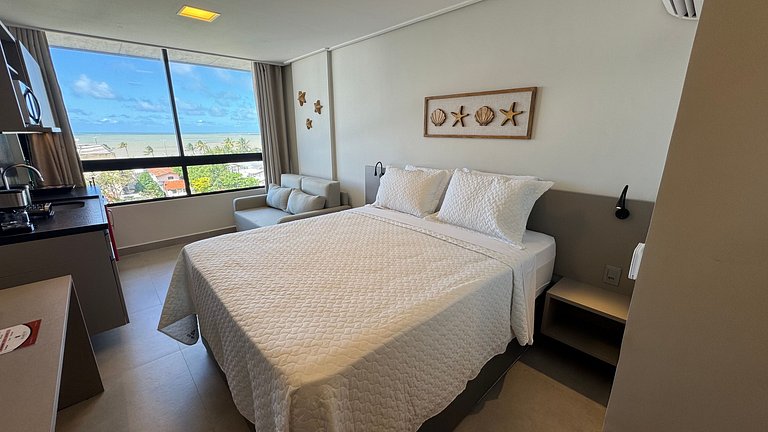 Flat de luxo completo no Acqua Tambau AQ5I2