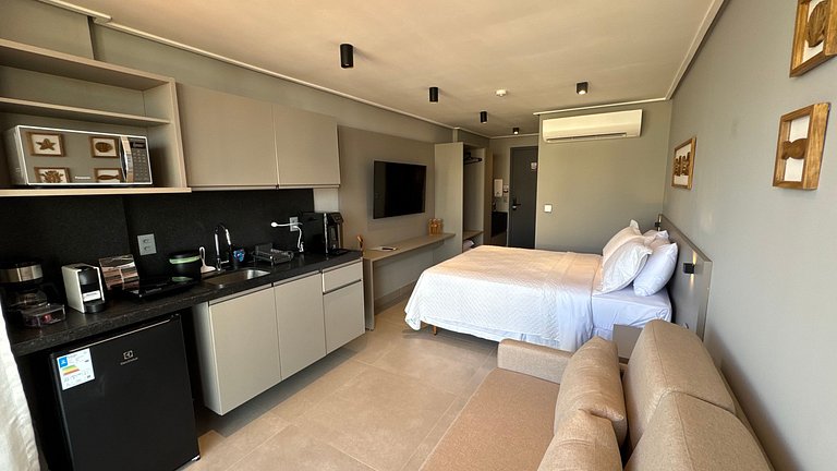 Apartamento de luxo com varanda no Acqua Tambau
