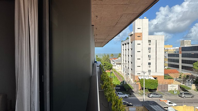Apartamento de luxo com varanda no Acqua Tambau