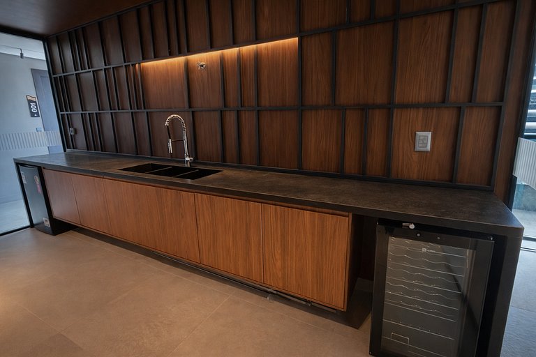 Flat de luxo completo no Acqua Tambau AQ6X1
