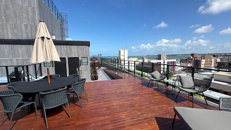 Flat de luxo completo no Acqua Tambau AQ3I7