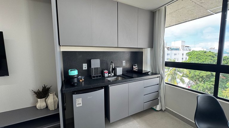 Apartamento de luxo com varanda no Acqua Tambau