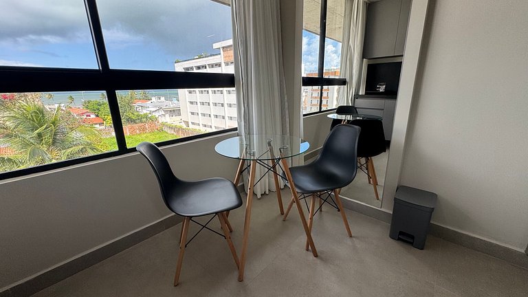 Apartamento de luxo com varanda no Acqua Tambau